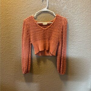 Altar'd State Rust Sweater